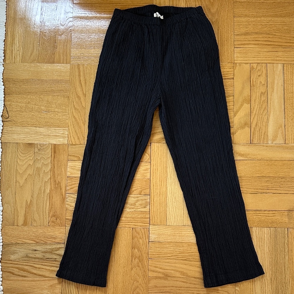 Mara Hoffman Textured Trousers